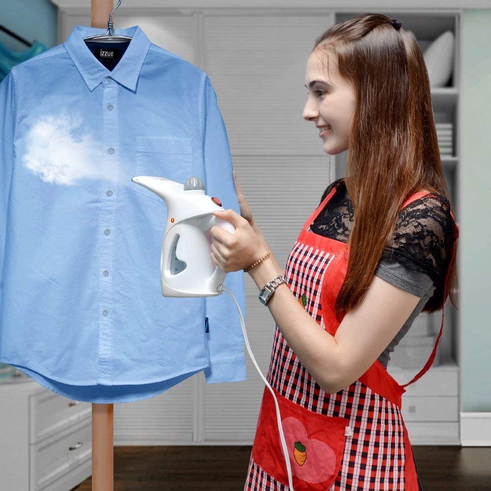 RRJ Steam Iron Portable Hand-Held Electric Garment Steamer with 200ml Water Tank 2