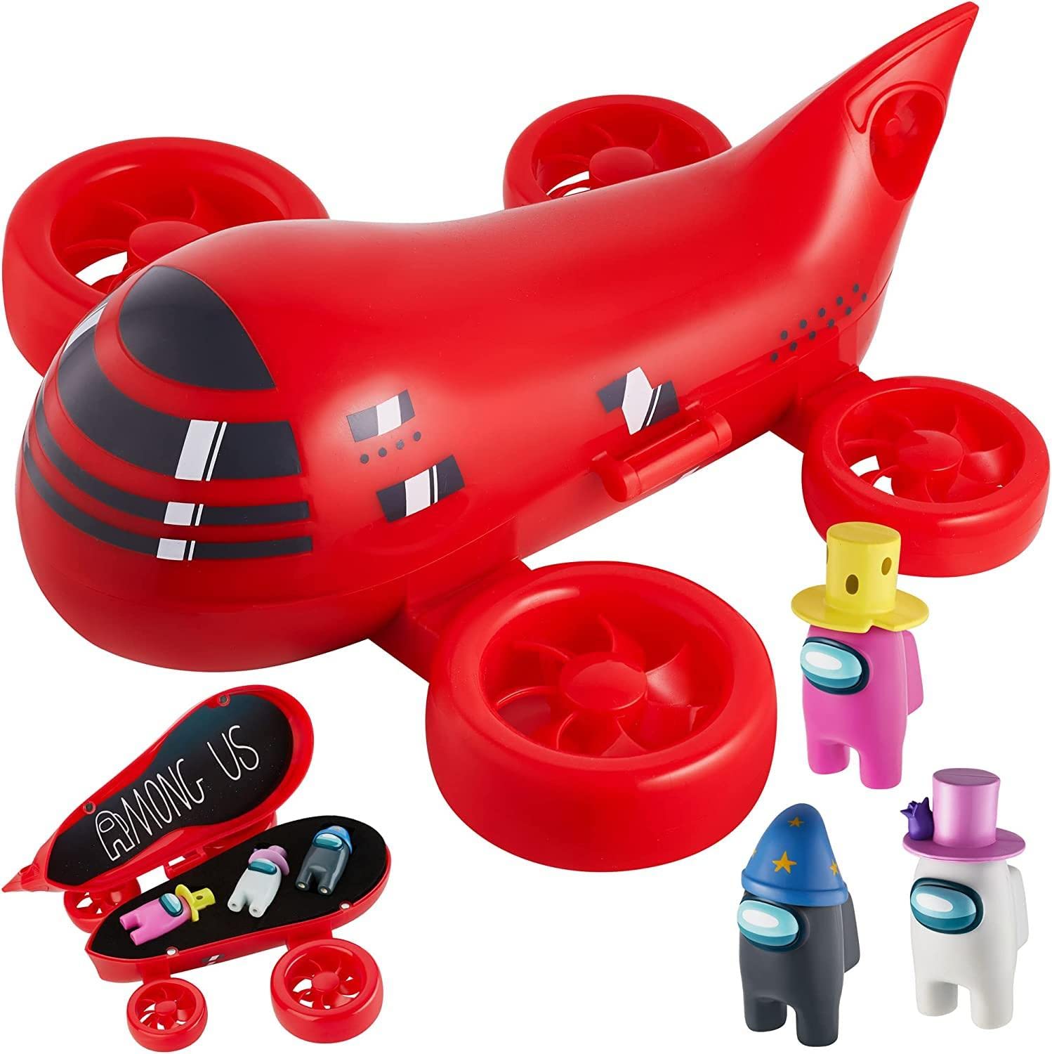 P.M.I. Among Us Airship + 3 Exclusive Crewmates (S2) (AU9000)