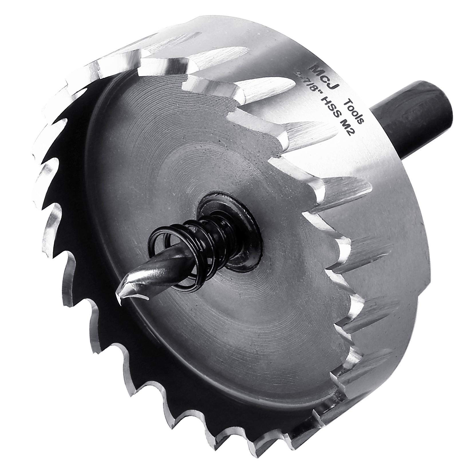 McJ Tools 2-7/8" HSS frez do otworów o średnicy 3/16" i ślimakiem wyrzutowym