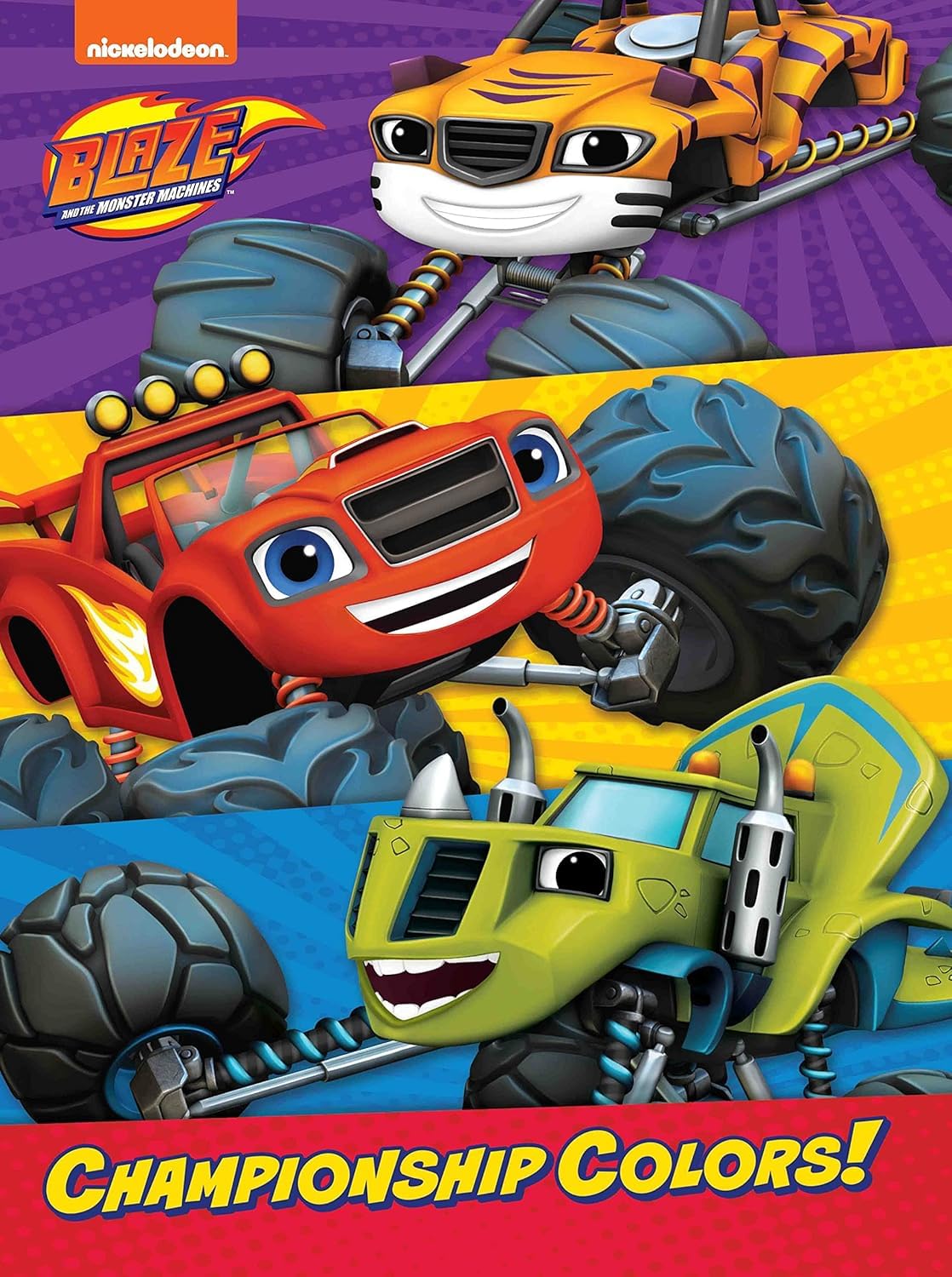 Nickelodeon BLAZE CHAMPION CHIP COLOURS سلك