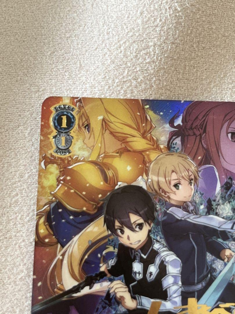 ヴァイスソードアートオンライン10th Alicizationサイン入り