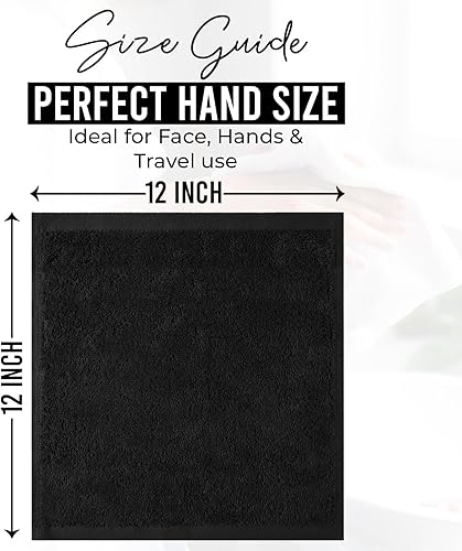 Miniatura 231 de DAN RIVER Juego de 4 toallas de baño, 27 x 54 pulgadas, 100% algodón, más grandes y ligeras, de secado rápido, súper suaves y absorbentes, toallas