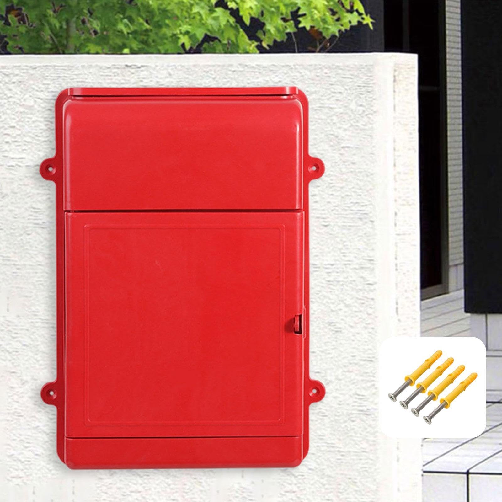 Amazon.co.jp: Fonowx スタイリッシュな壁掛け郵便受け ポストボックス