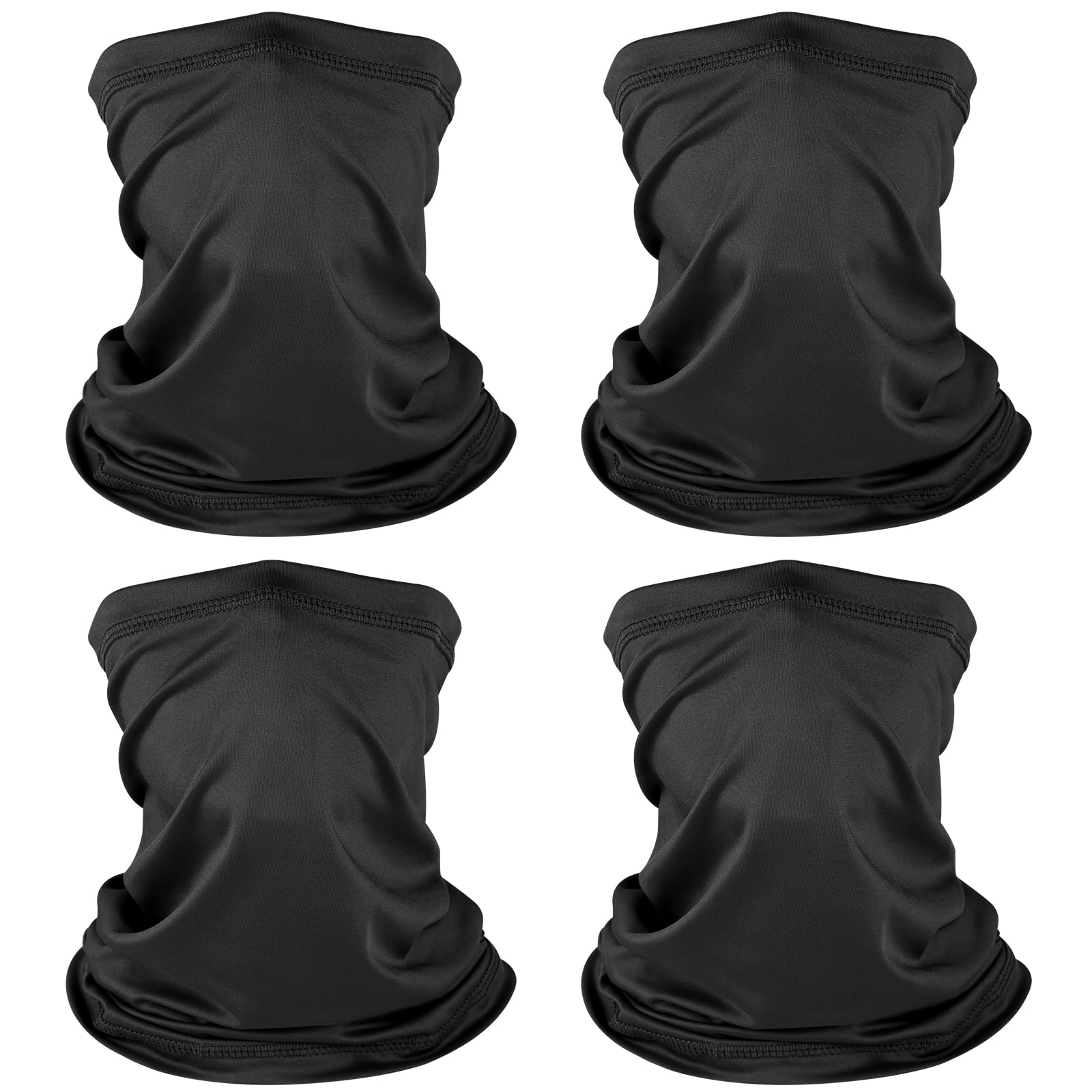 CXG colsjaal voor heren en dames, bandana [UV-bestendig/ademend/ultradun] loopsjaal, nekwarmer, motorfietssjaal, veelzijdig elastisch, voor hardlopen, fietsen, klimmen, motorrijden (grijs
