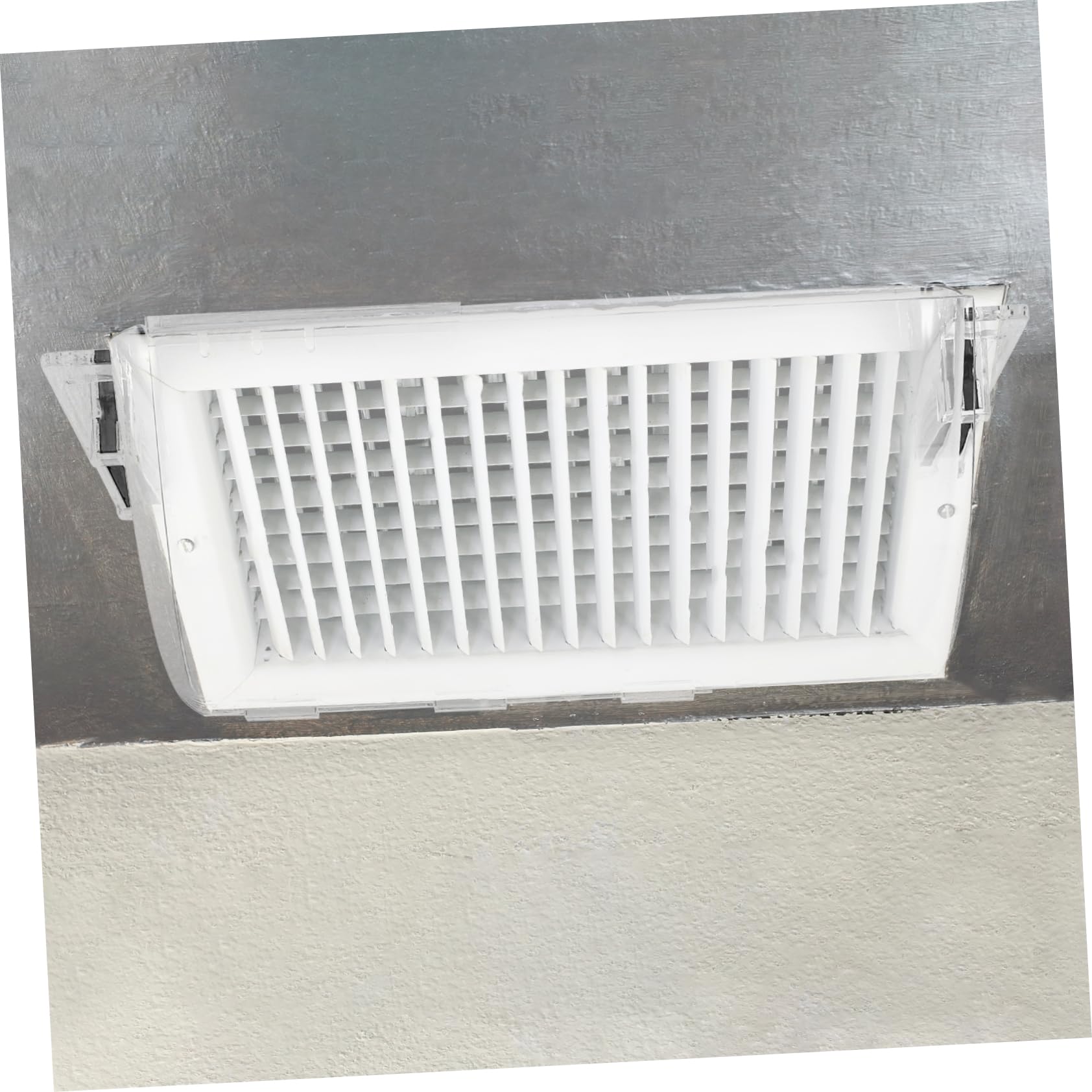 jojofuny Deflector de Ventilación Magnético y Mejora la Ventilación Hogar 2 Piezas, Plástico Resistente, Fácil Instalación para Suelo, Pared y Techo