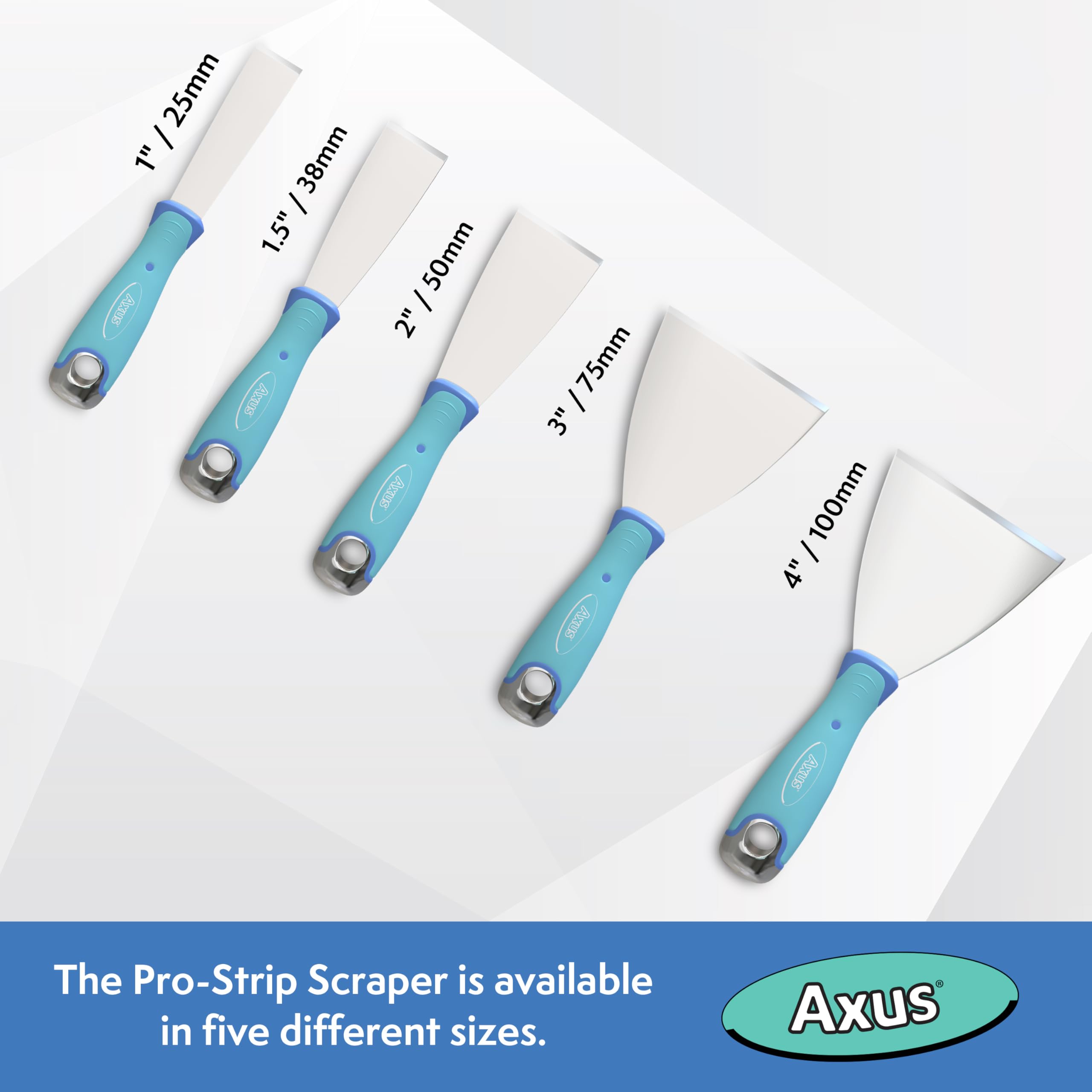 Axus Tools Paint Scraper Tool Axus Decor Wallpaper Scraper - 3 Inch/ 75mm, Paint ...