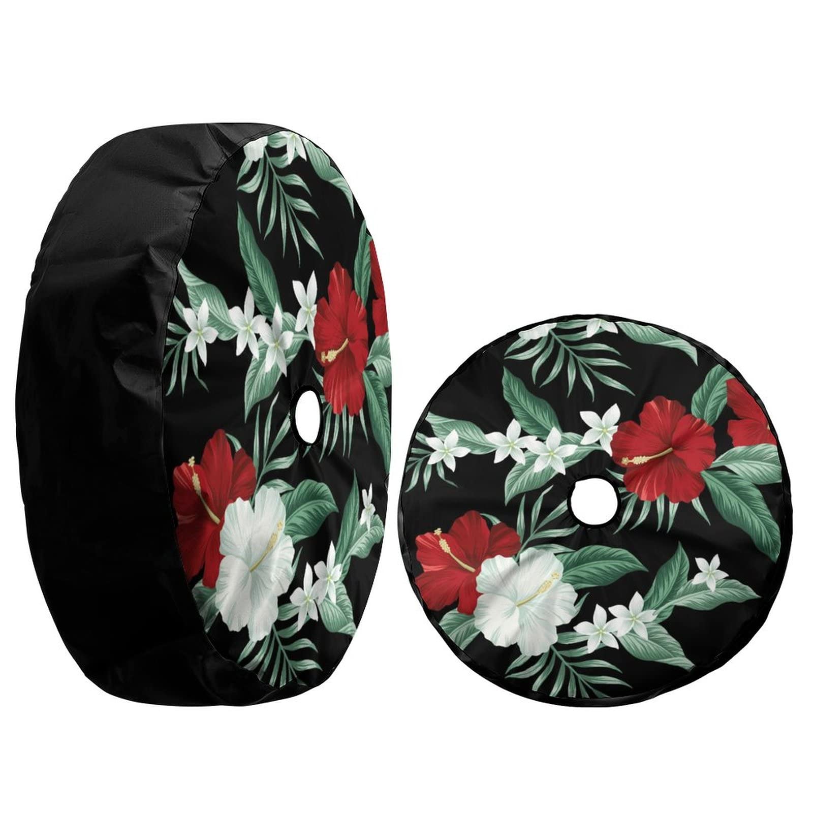 Retro Sunflower Spare Tire Cover Waterproof Dust-Proof UV Sun Wheel Tire Cover Fit for Jeep,Trailer, RV, SUV and Many Vehicle 17 Inch