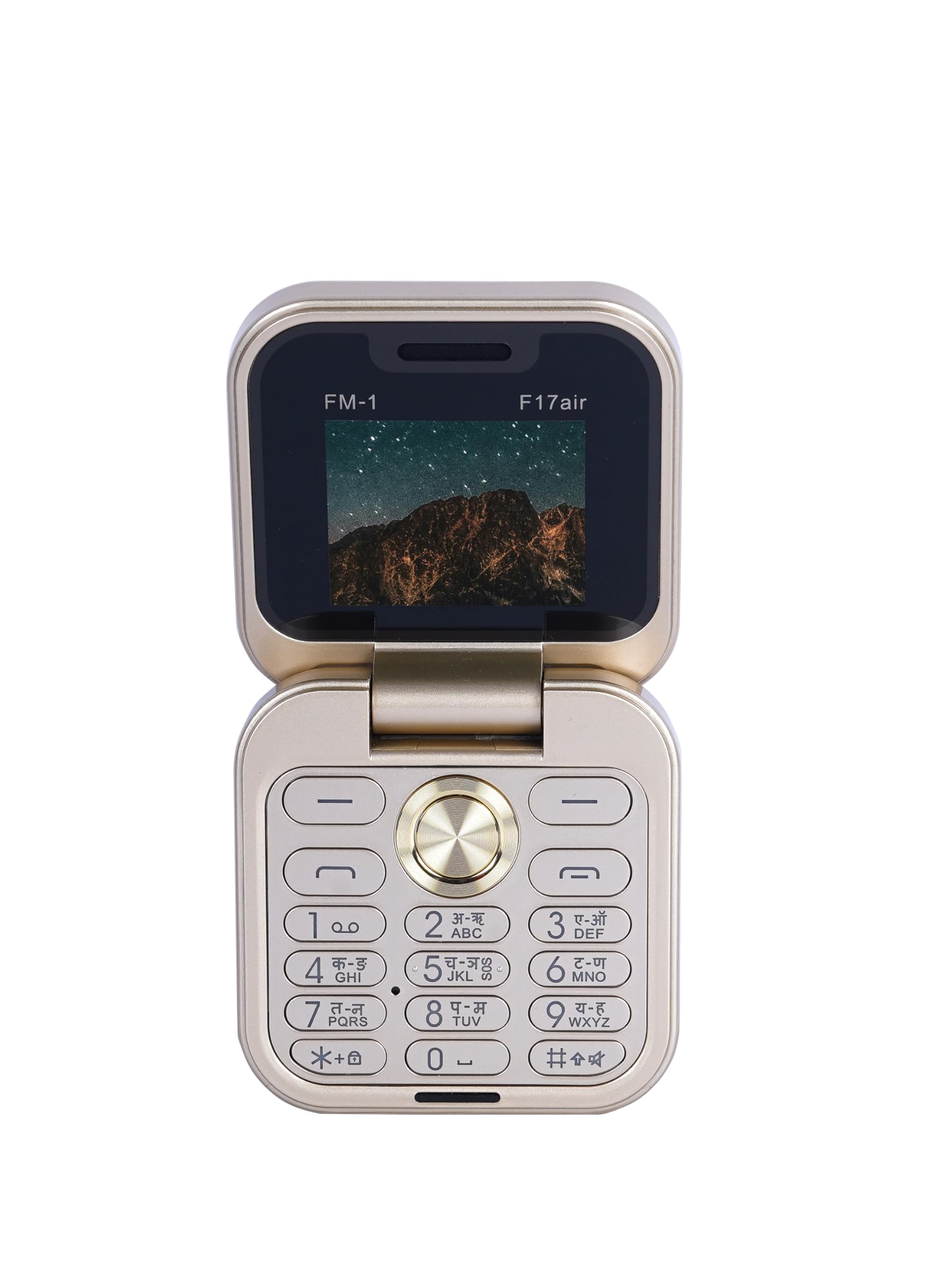 F17 FLIP Dual Sim |Keypad Mobile with 1.8" Display |Flip|Fold|Call & SMS Indicator|Innovative Design |BT Dialer|Voice Changer|Big Battery|Camera|Feature Phon| Gold-picture-45