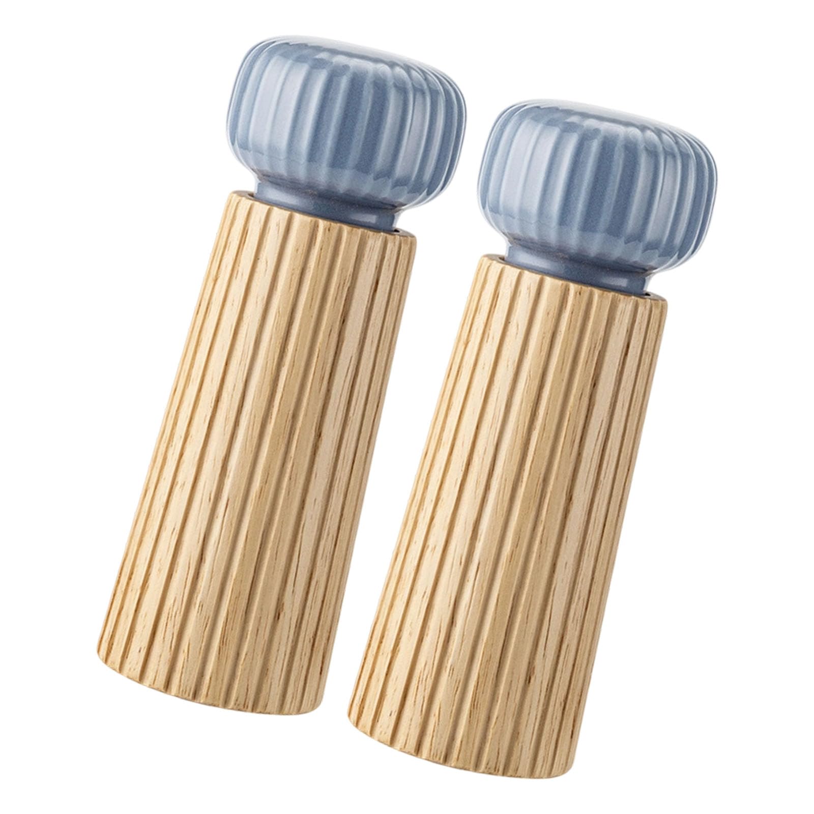 our fave Rubberwood Salts and Peppers Mill Set with Ceramic Grinder Seasoning Storage Bottle for Home Kitchens Use Rubberwood Salts Peppers Stirrer