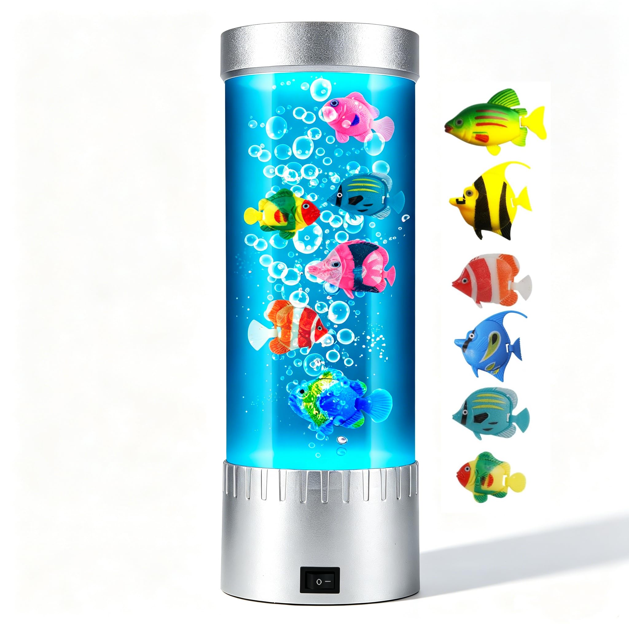 Amazon.co.jp: 魚 水槽 溶岩ランプ マルチカラー ジェリーフィッシュ