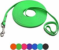 Vista 13 de Correa de entrenamiento para perros, correa larga impermeable, fácil de limpiar, línea larga de 6, 10, 15, 30, 50 pies, para perros pequeños