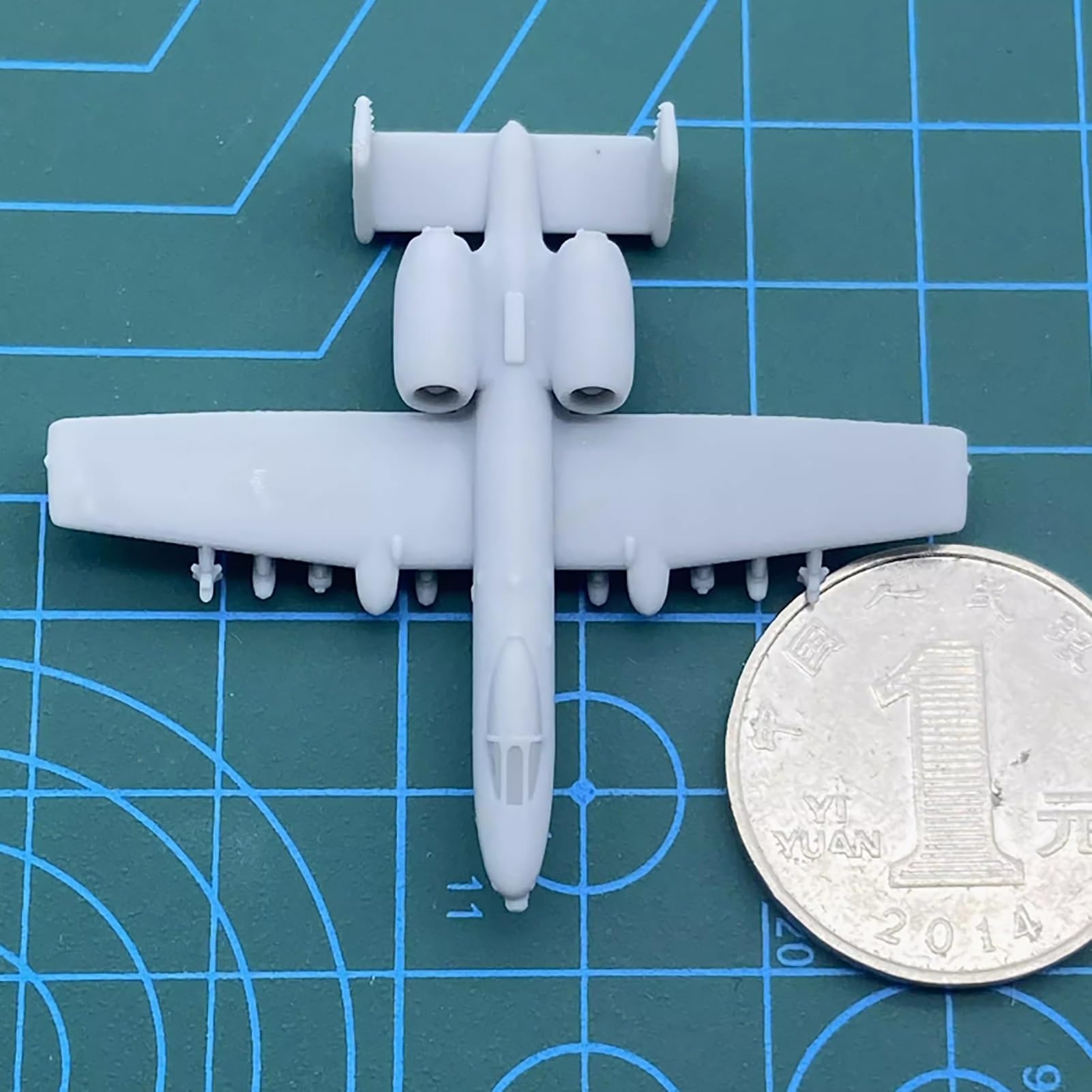 A10 Warthog 1/100 A-10 Attack Thunderbolt II (Warthog) Pre-Build