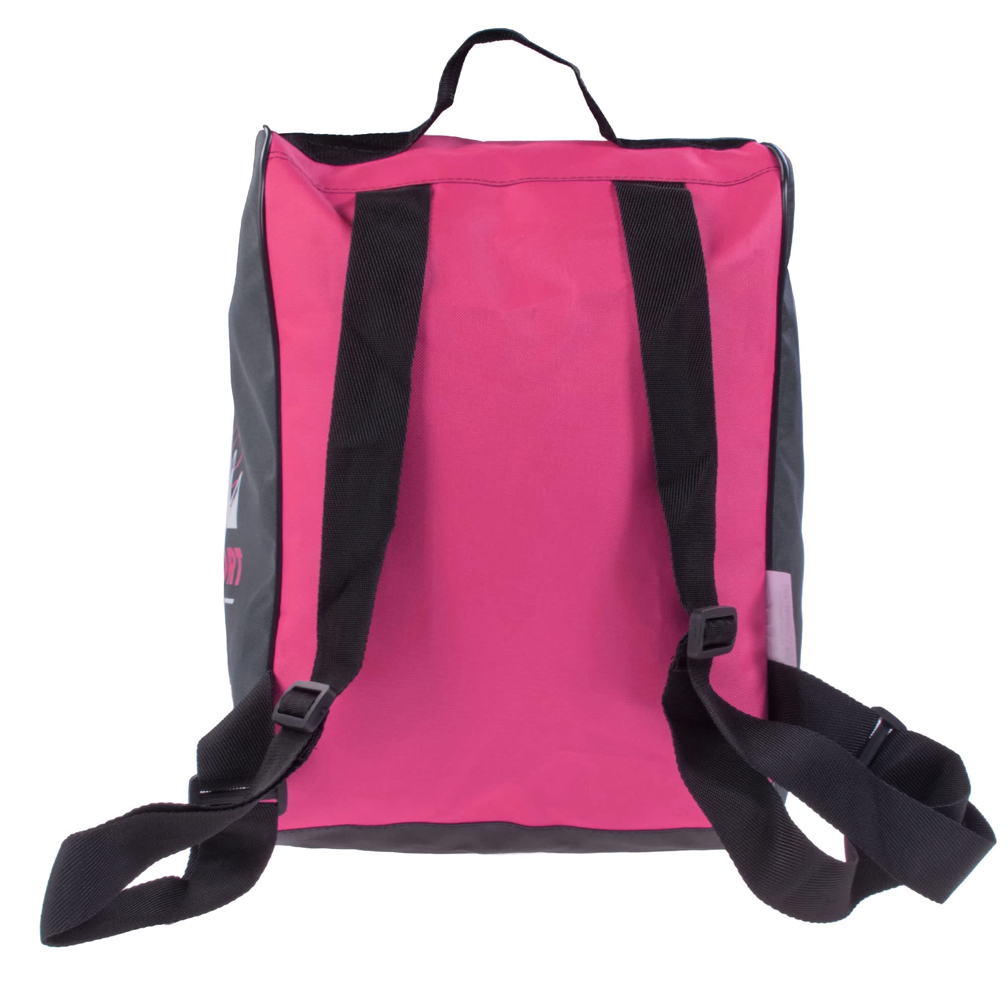 Housse pour chaussures de ski - Sac à dos pour chaussures de ski - Snowsport - Bleu marine/orange/rose