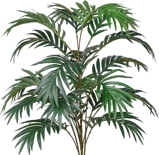 SLanC Artificial Palm Plants Leaves Faux Fake Tropical Large Palm Tree