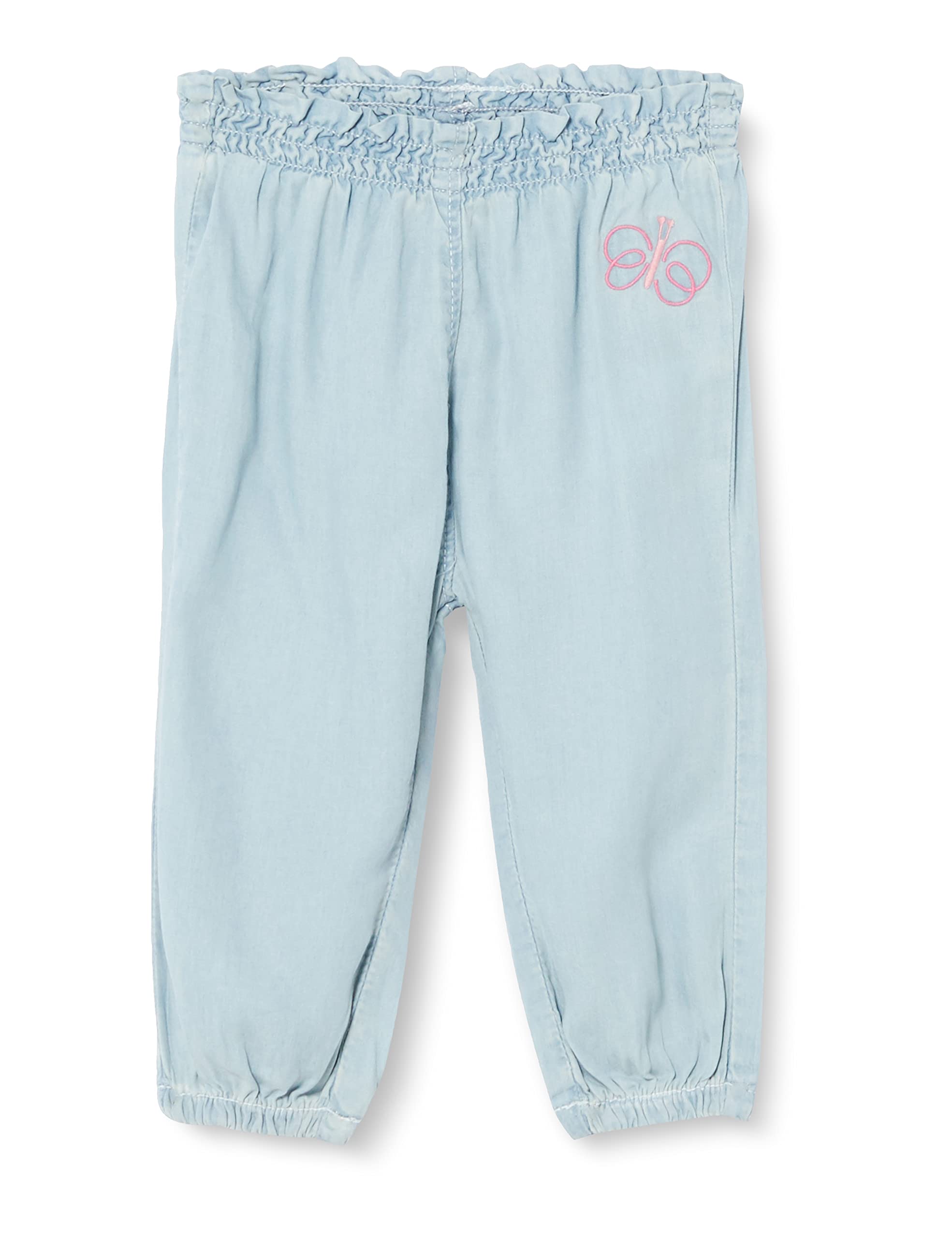 s.Oliver Baby-Mädchen Jeans Hose, Loose Fit