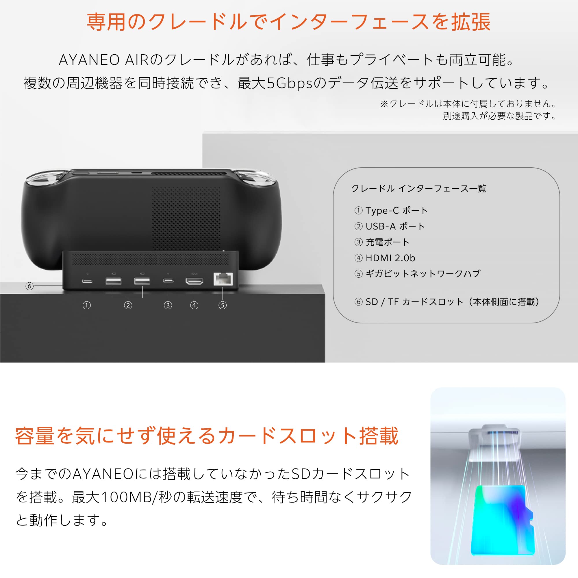Amazon.co.jp: AYANEO AIR （有機ELモデル）国内正規版 5.5インチ FHD 