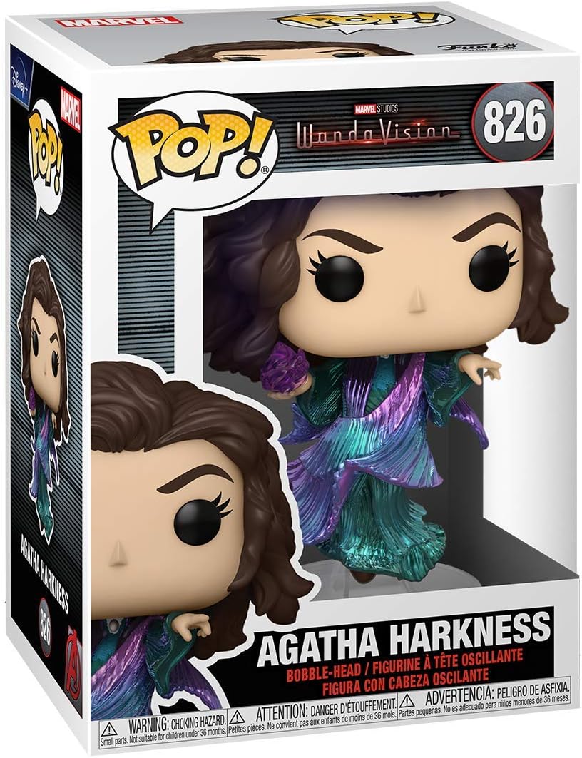 Funko POP! Marvel: WandaVision-Agatha Harkness, Collectable Vinyl Figure, Gift Idea, Official Merchandise - Image 3