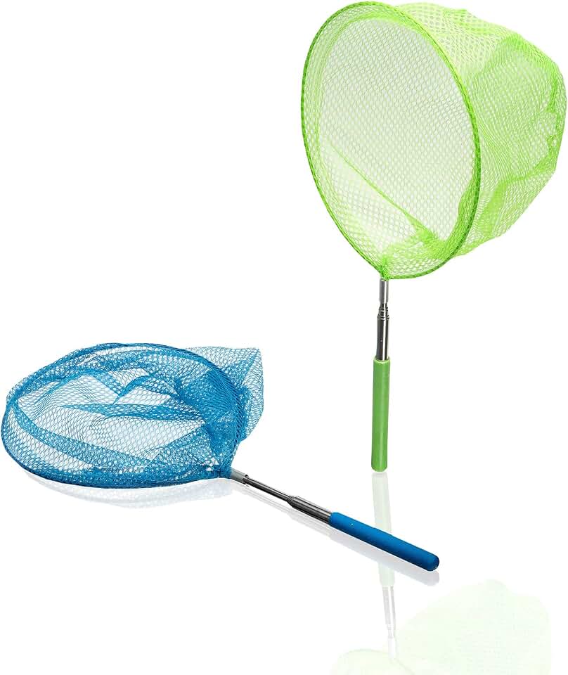 Rete Per Farfalle TimeTEX – Altezza 30 Cm, Autoportante E Pieghevole, Per Bambini – Osservazione Insetti, Kit Educativo