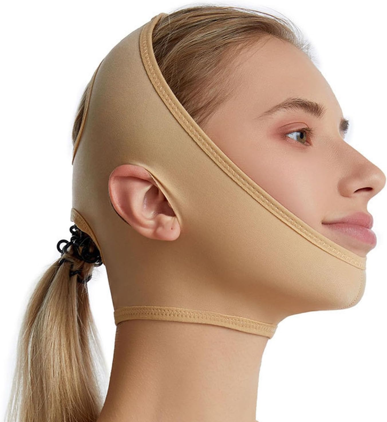 Post Surgical Face Wrap Chin Strap Chin Lipo Compression Garment Chin Support Band for Women