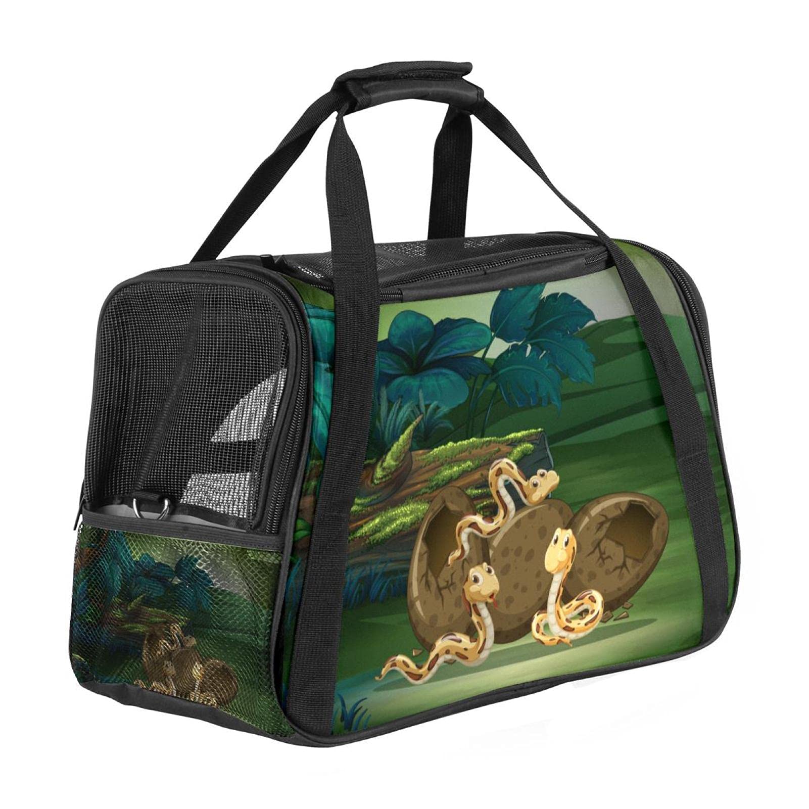 Sac de transport pour animaux approuvé par compagnies aériennes tapis laine amovible