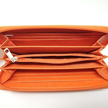 fengshuisale Feng Shui Lucky Fu Dog Wallet (BROWN) W Red String Bracelet (thick)