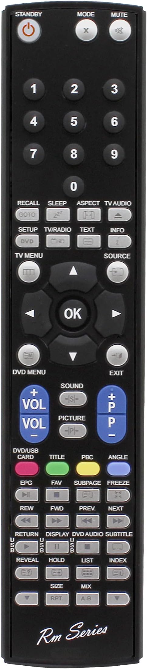 RM Series Replacement Remote Control for BUSH LY24M3