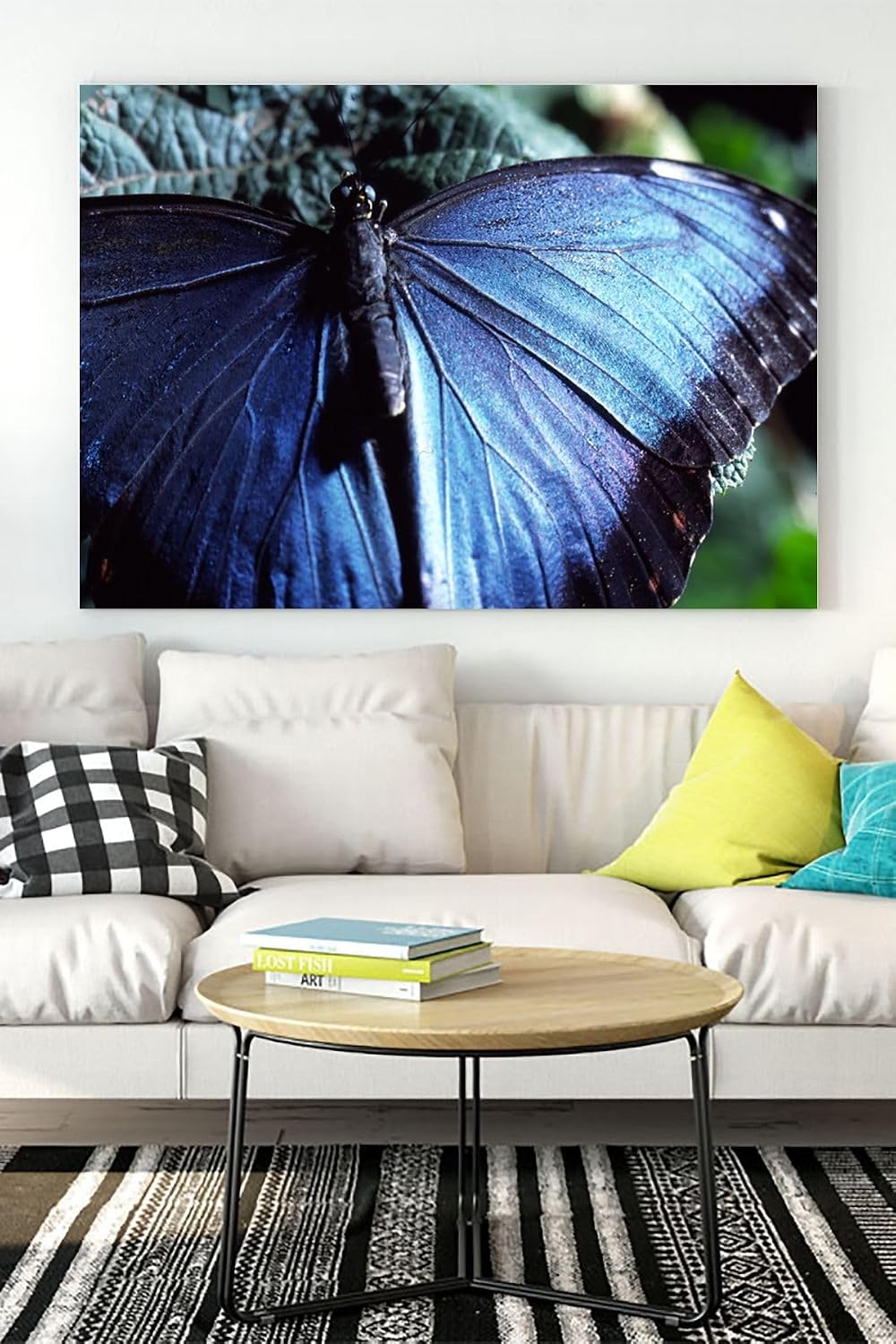Postermanya (pster16583) Kelebek Hayvan Kanvas Tablo 2 40 x 60
