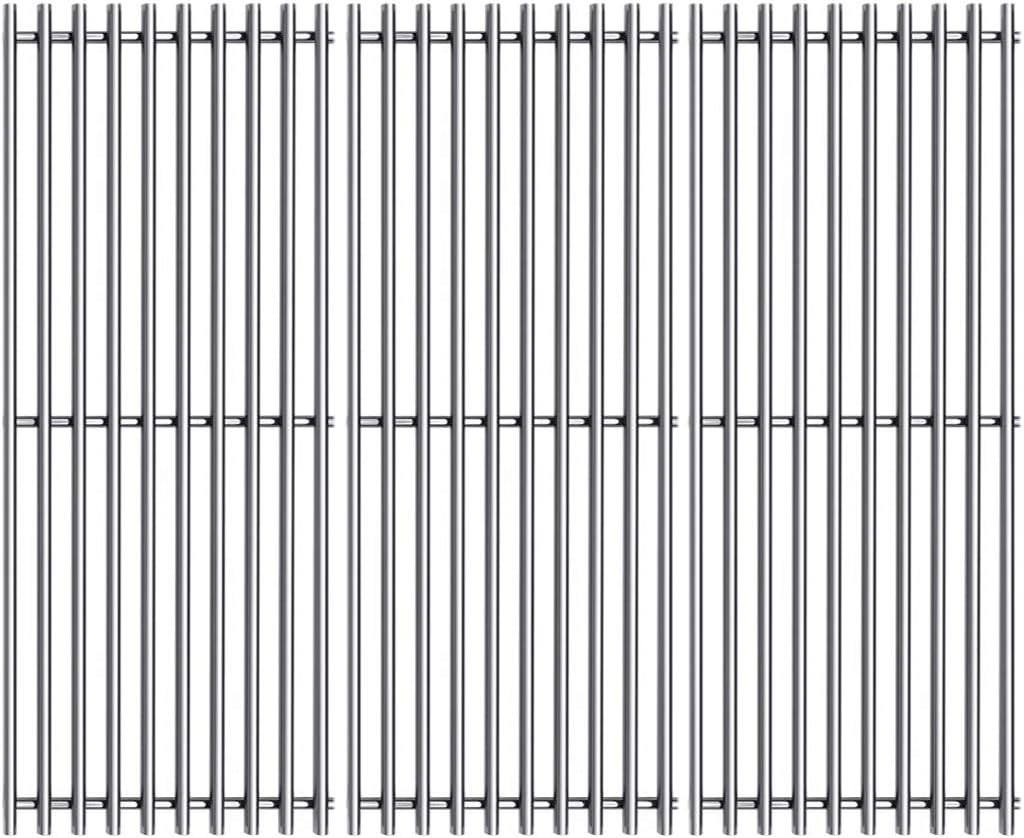 SES703(3-Pack) 18 13/16" Stainless Steel Cooking Grates Grid for Select Kitchen Aid 720-0787D, 730-0953, 720-0953A Brand Gas Grill