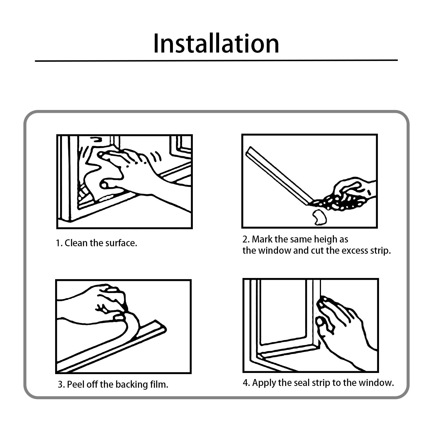 Weather Stripping for Windows, 11/32 inch x 3/16 inch x 16 Ft Brown Adhesive Brush Door Sweep