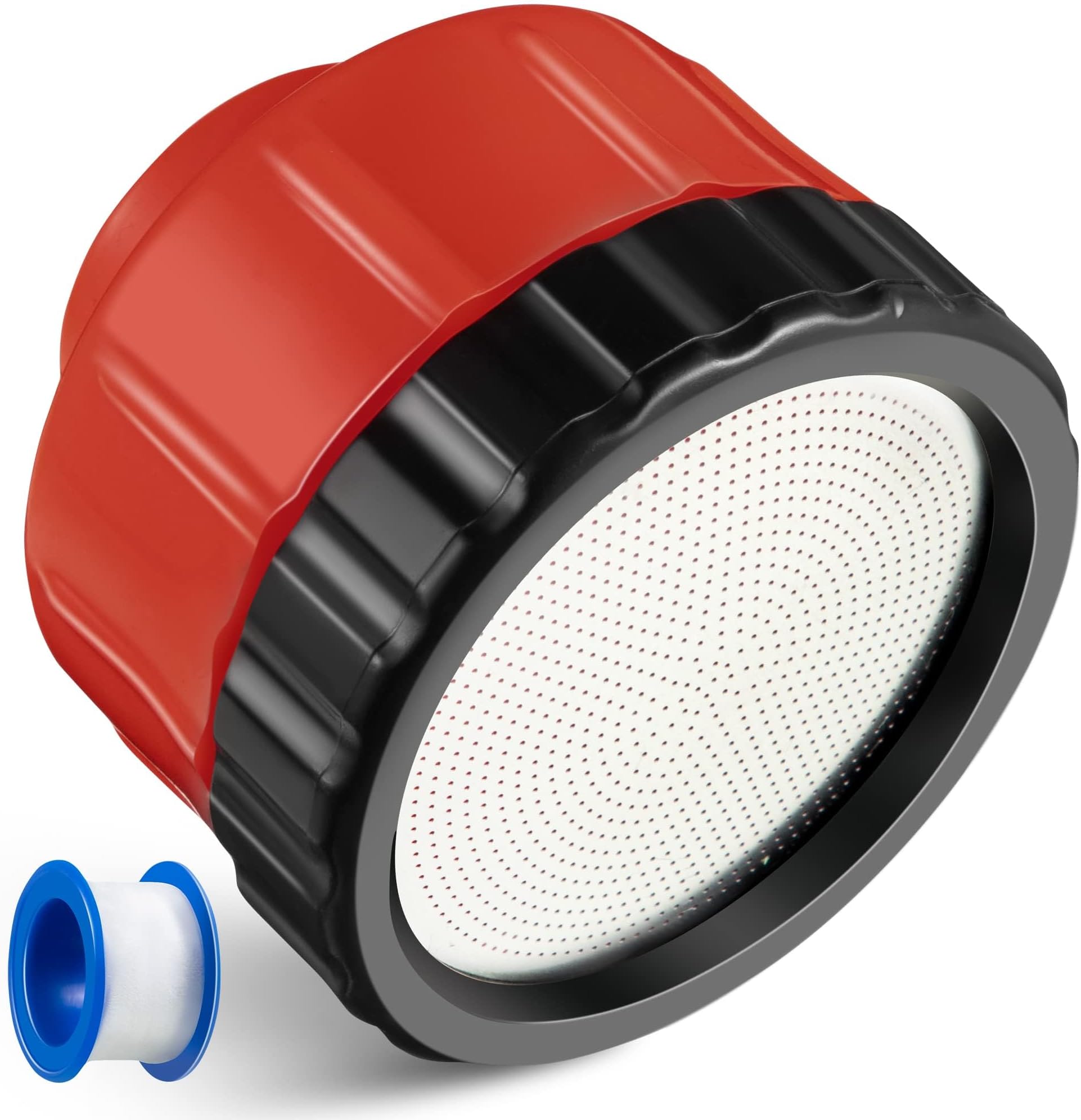 Garden Hose Nozzle, Watering Nozzle for Garden/Plant/Lawn 11 GPM Flow Rate Plastic Hose Nozzle with PTFE Thread Seal Tape