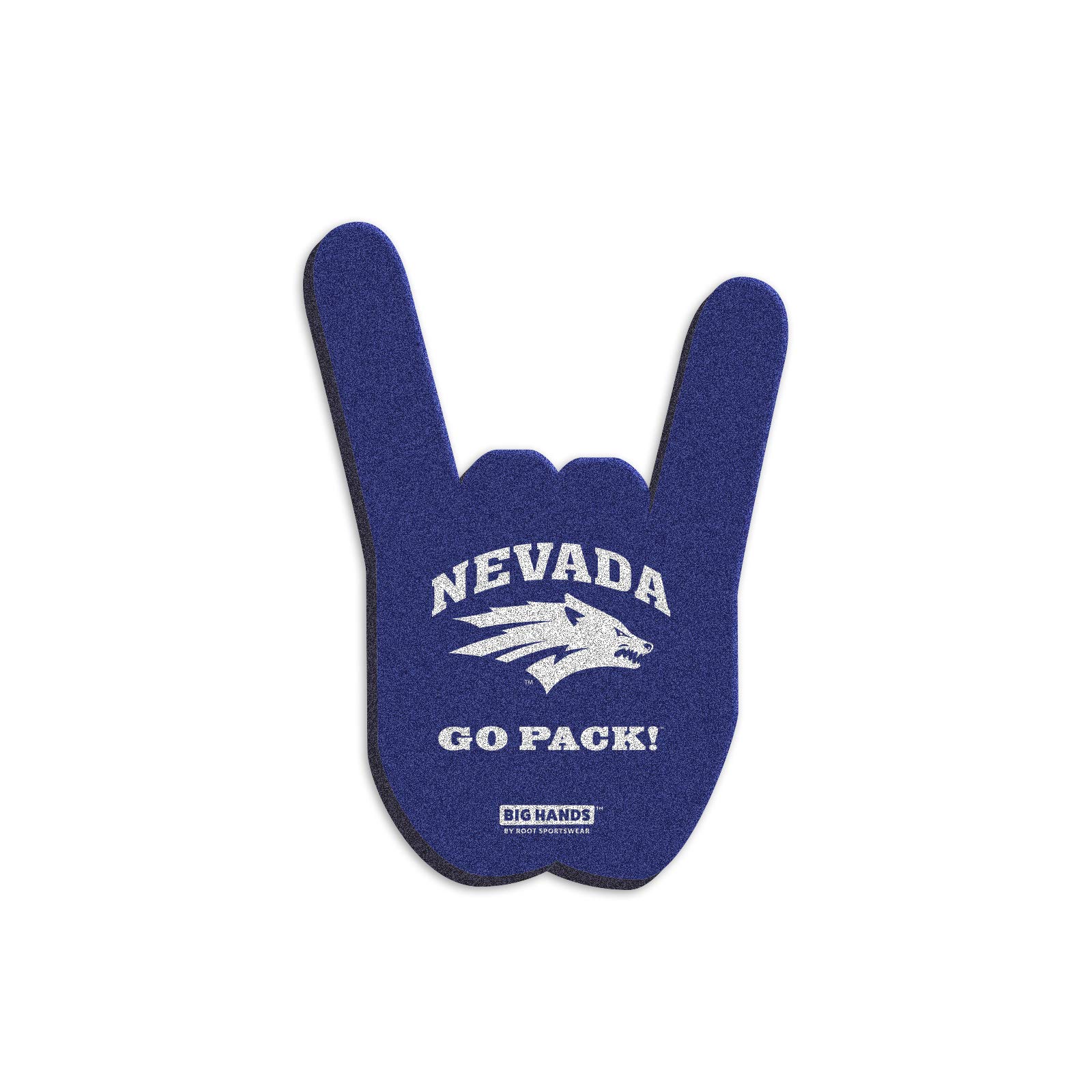 Root Sportswear NCAA College Hand Sign Foam Hands/Foam Fingers for Stadium and Tailgate (Hawaii Rainbow Warriors