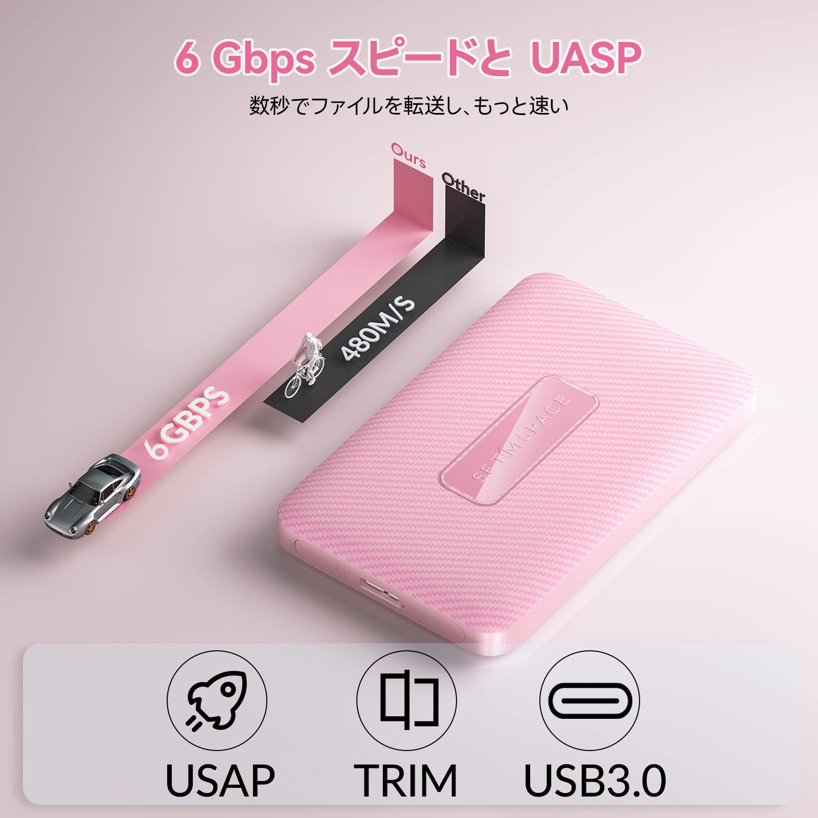 【現品限り‼️】HDDハードディスク収納ボックス SETMSPACE 2.5 Amazon.co.jp: SETMSPACE 2.5インチ hdd ケース USB 3.0接続