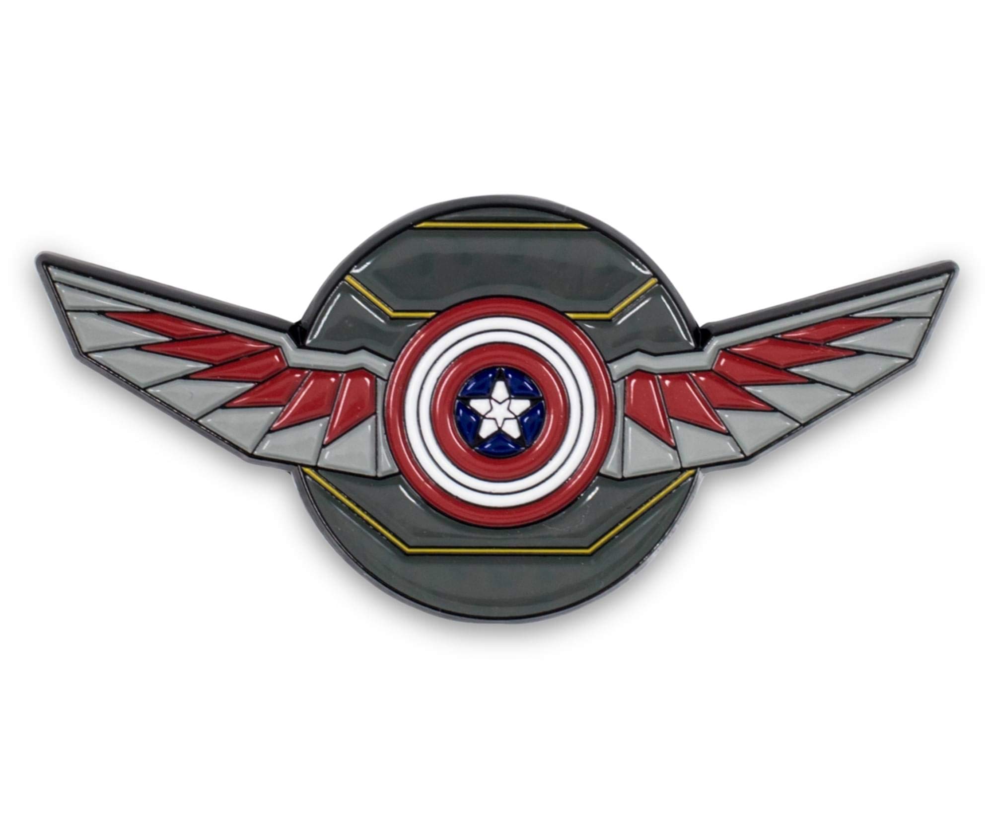 Studios Falcon And The Winter Soldier Limited Edition Premiere Enamel Pin | Officially Licensed Comic Book Collectible | Superhero Gifts And Accessories