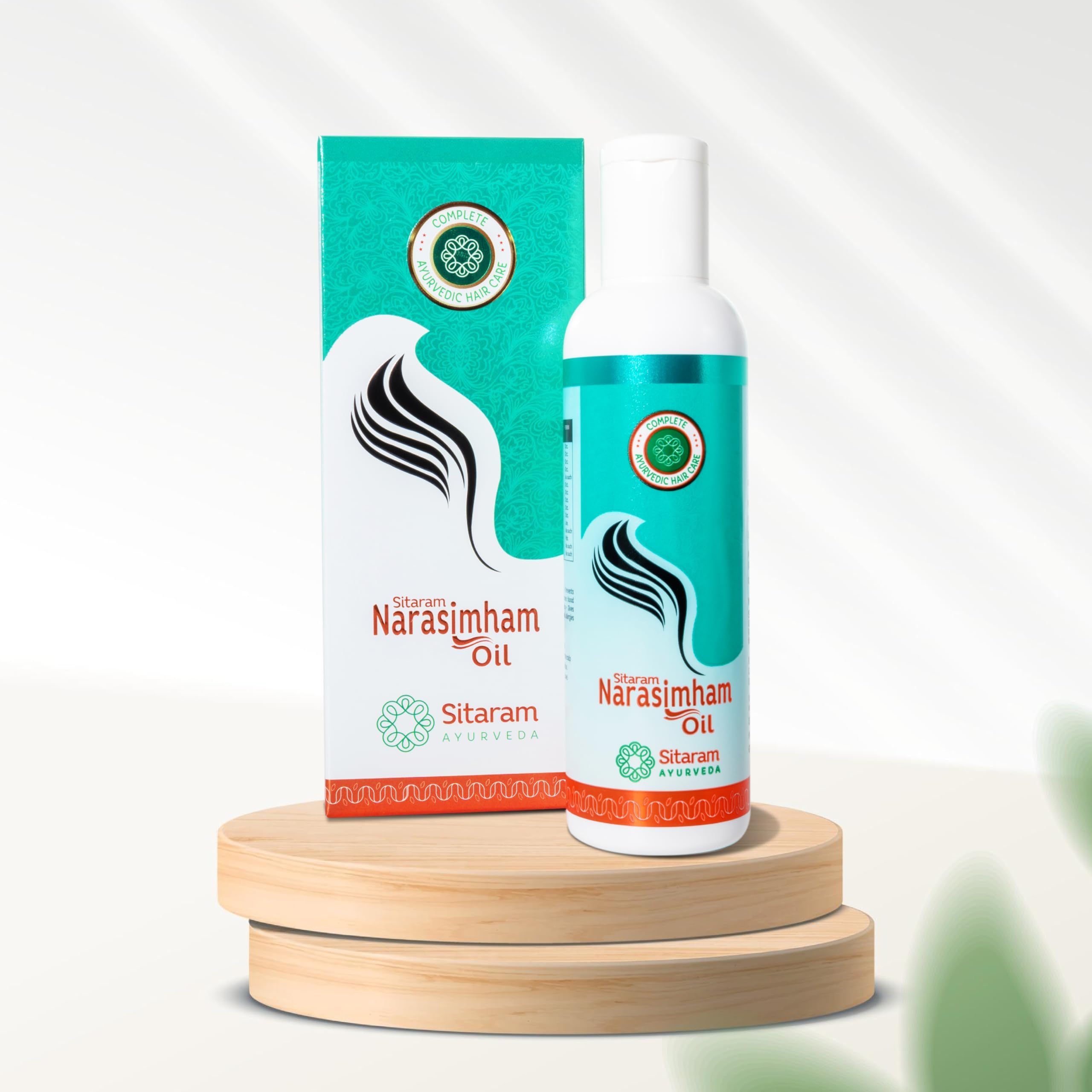 Narasimham Herbal Ayurvedic Oil 100ml, Reduces Damages and Ageing of Hair and Premature Greying