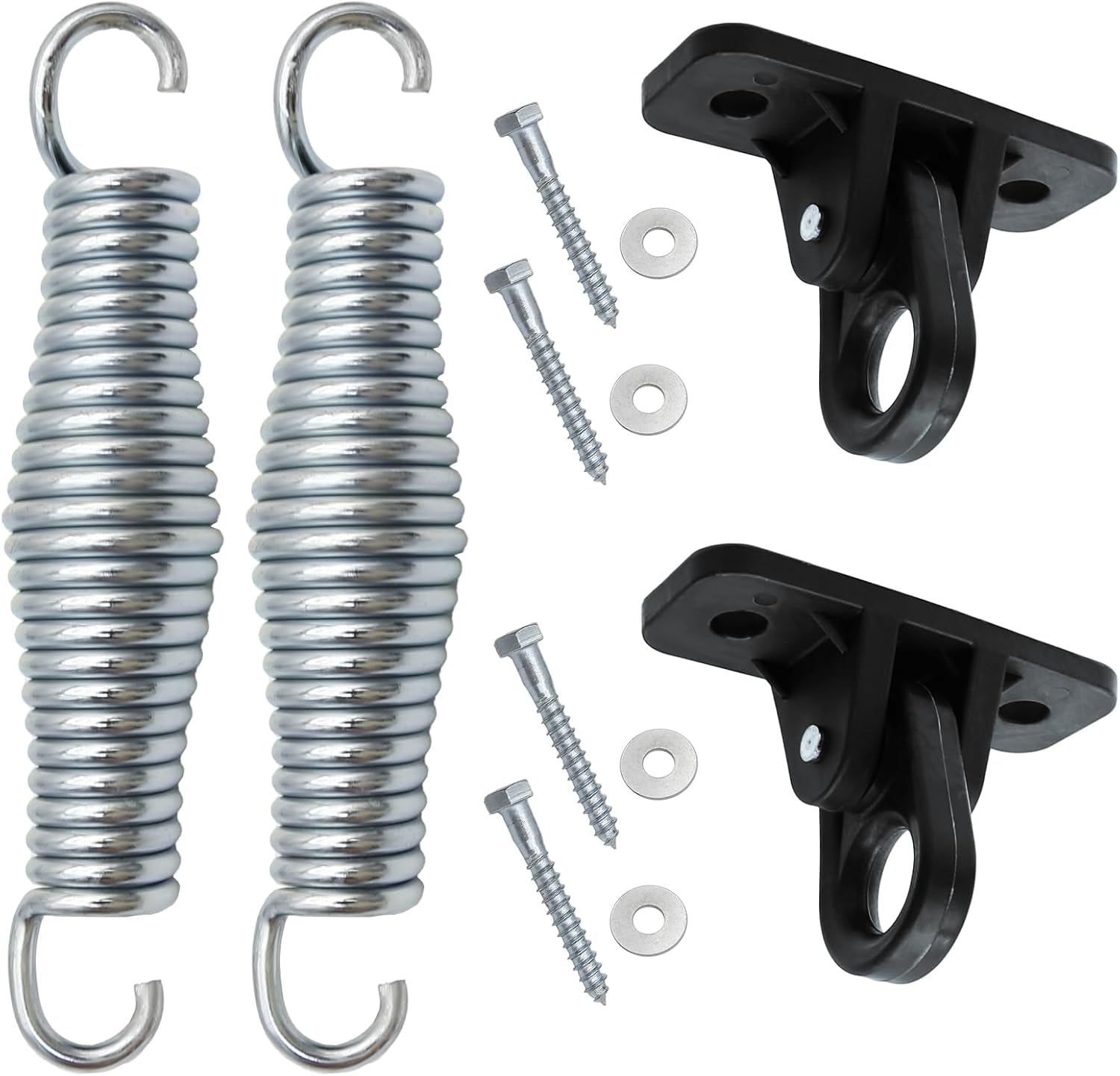 750 Lbs Heavy-Duty Porch Swing Hanging Kit with Springs, for Hammock Chairs & Ceiling Mount Swings