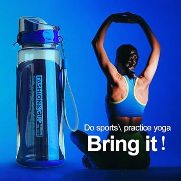 700ml Outdoor Space Cup Fashion Sports Travel Camping Water Cup Portable Leakproof Water Bottle
