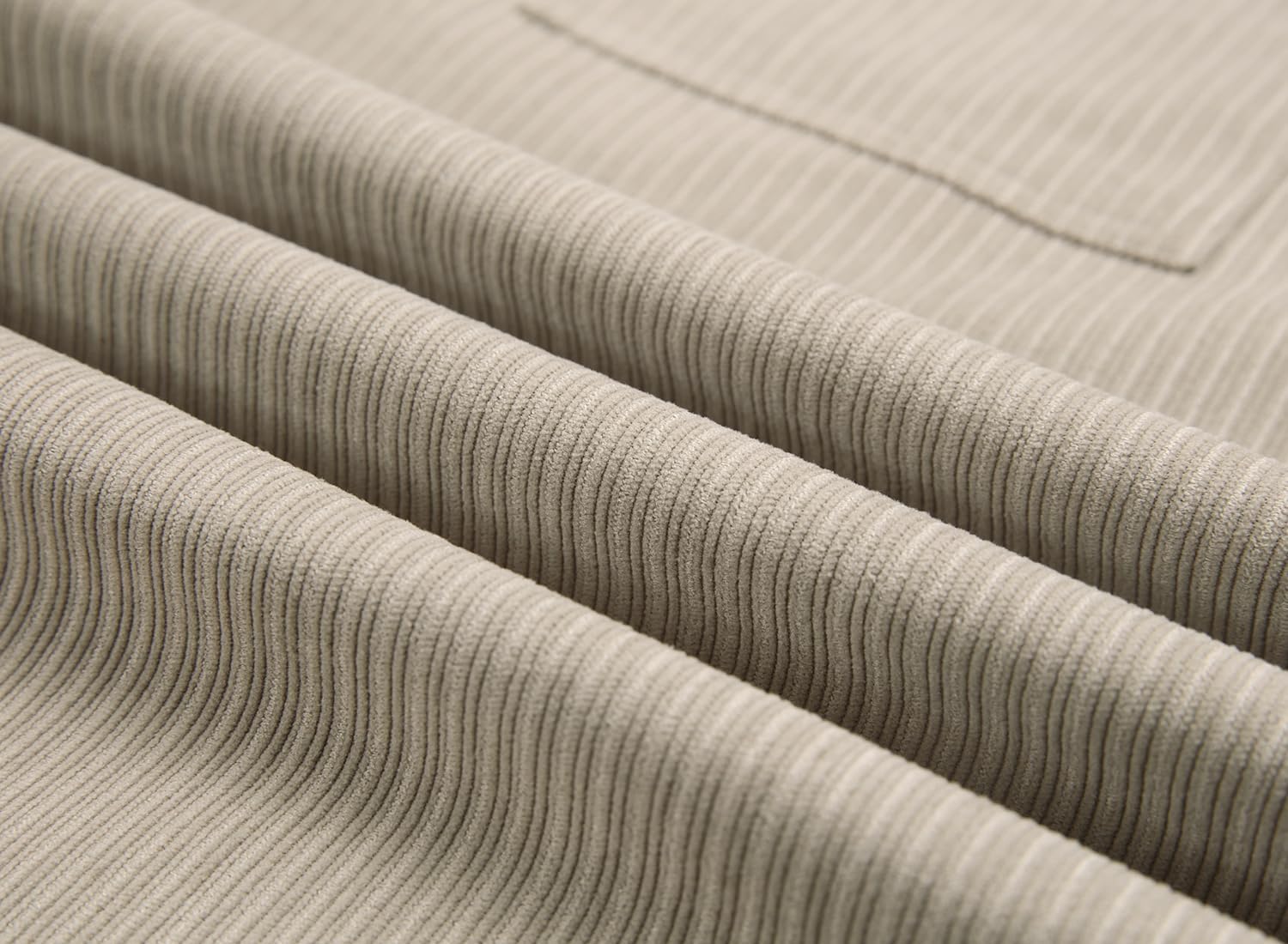 Big and Tall Men's Corduroy Shirt Jacket Long Sleeve Shacket Jacket Button Down Autumn Flannel Overshirt, 2XL-7XL - Image 4