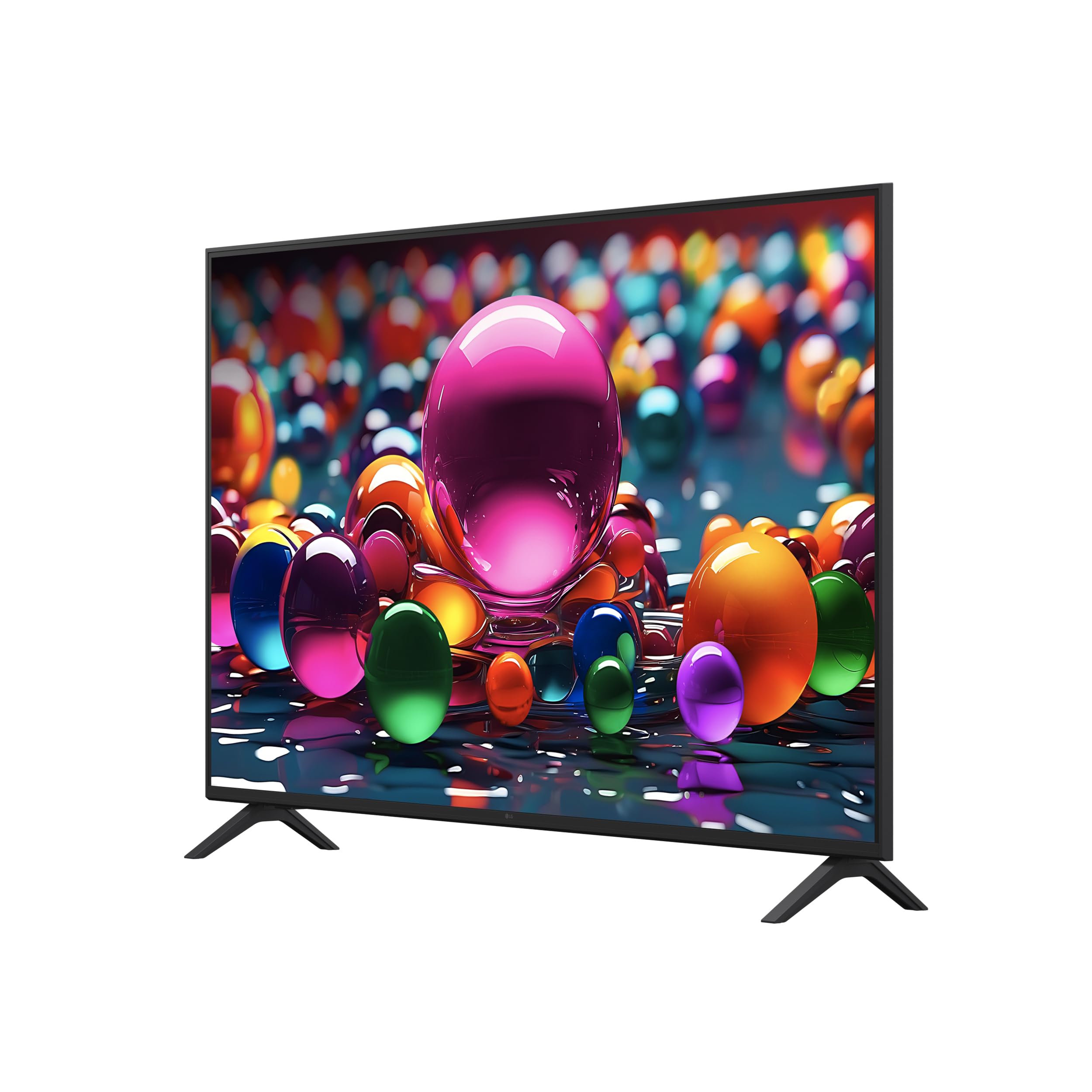 LG UHD AI 55 Pollici, Serie UA75 2025 Smart TV 4K Ultra HD - 55UA75006LA | Processore ?7 Gen8, WebOS con AI, Filmmaker Mode, HDR10, Gaming con VRR 4K@60Hz, Game Optimizer, Wi-Fi