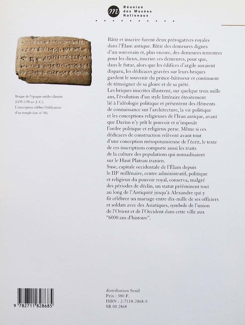 Inscriptions royales de Suse