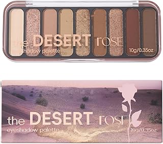 Paleta de sombras de ojos marrones de 9 color...