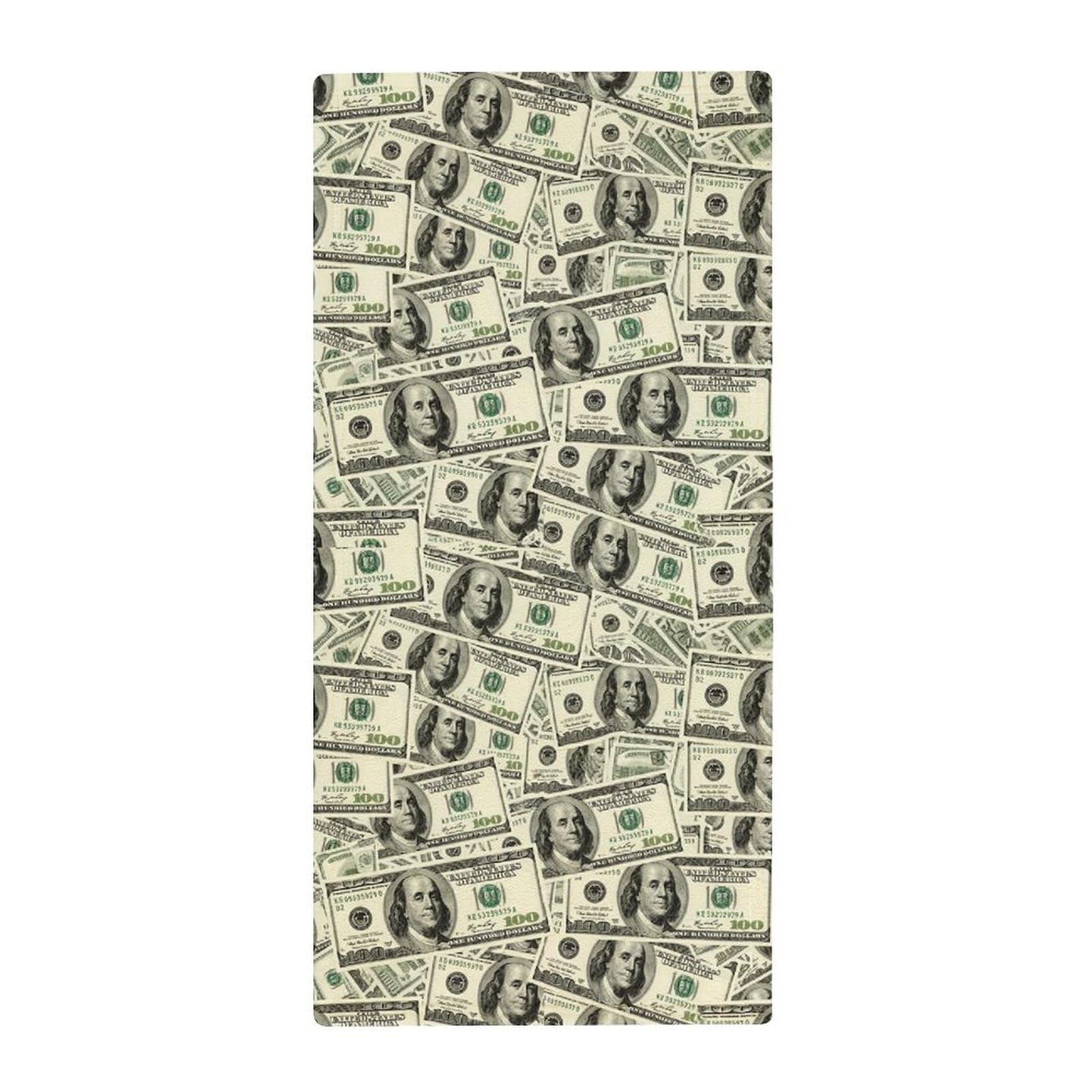 Anceky Quick-Drying Gym Towels, Cool USA Dollar Bill Ultra Absorbent & Lightweight for Yoga, Pool & Travel Essentials
