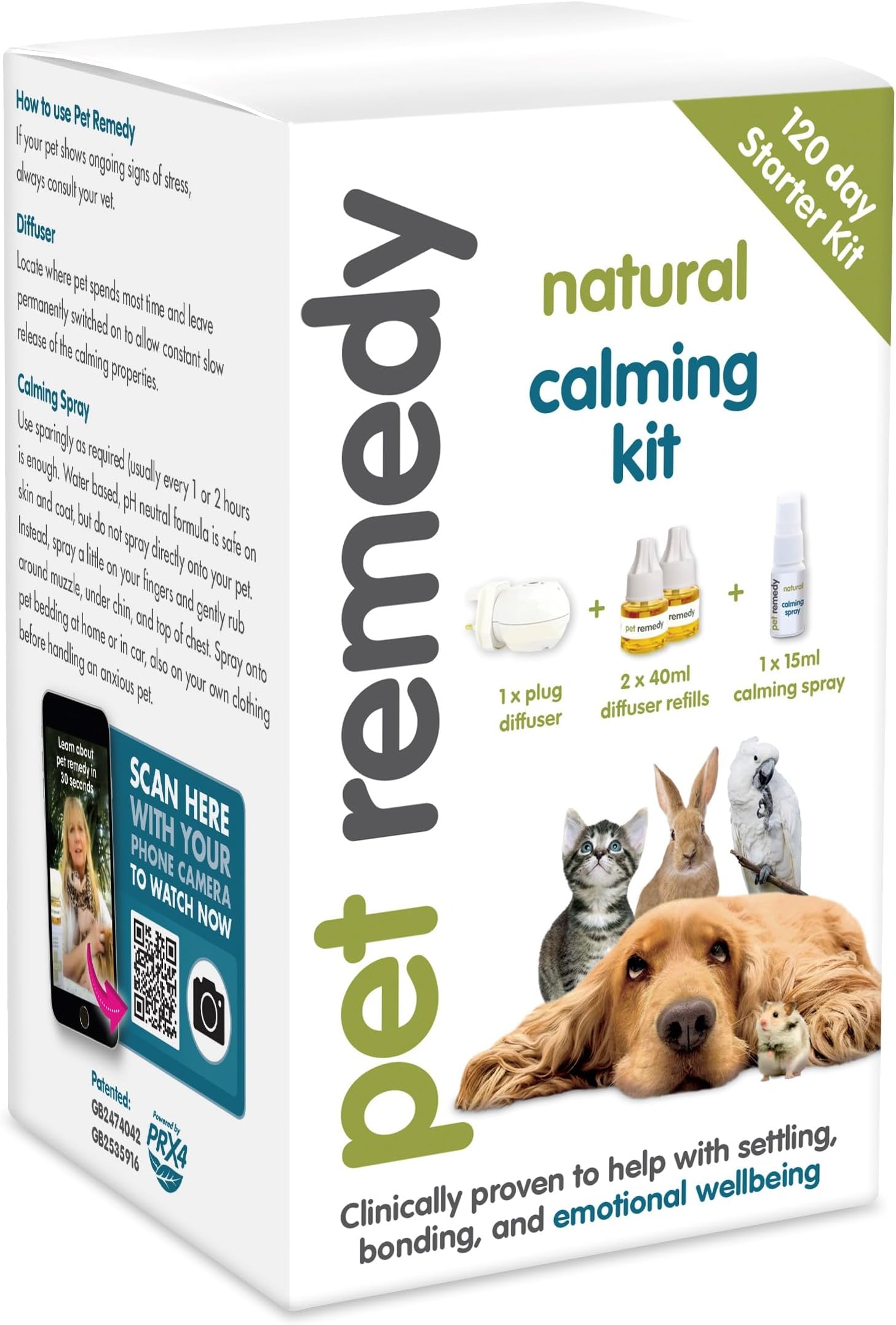 Natural De Stress & Calming 120 Day Starter Kit