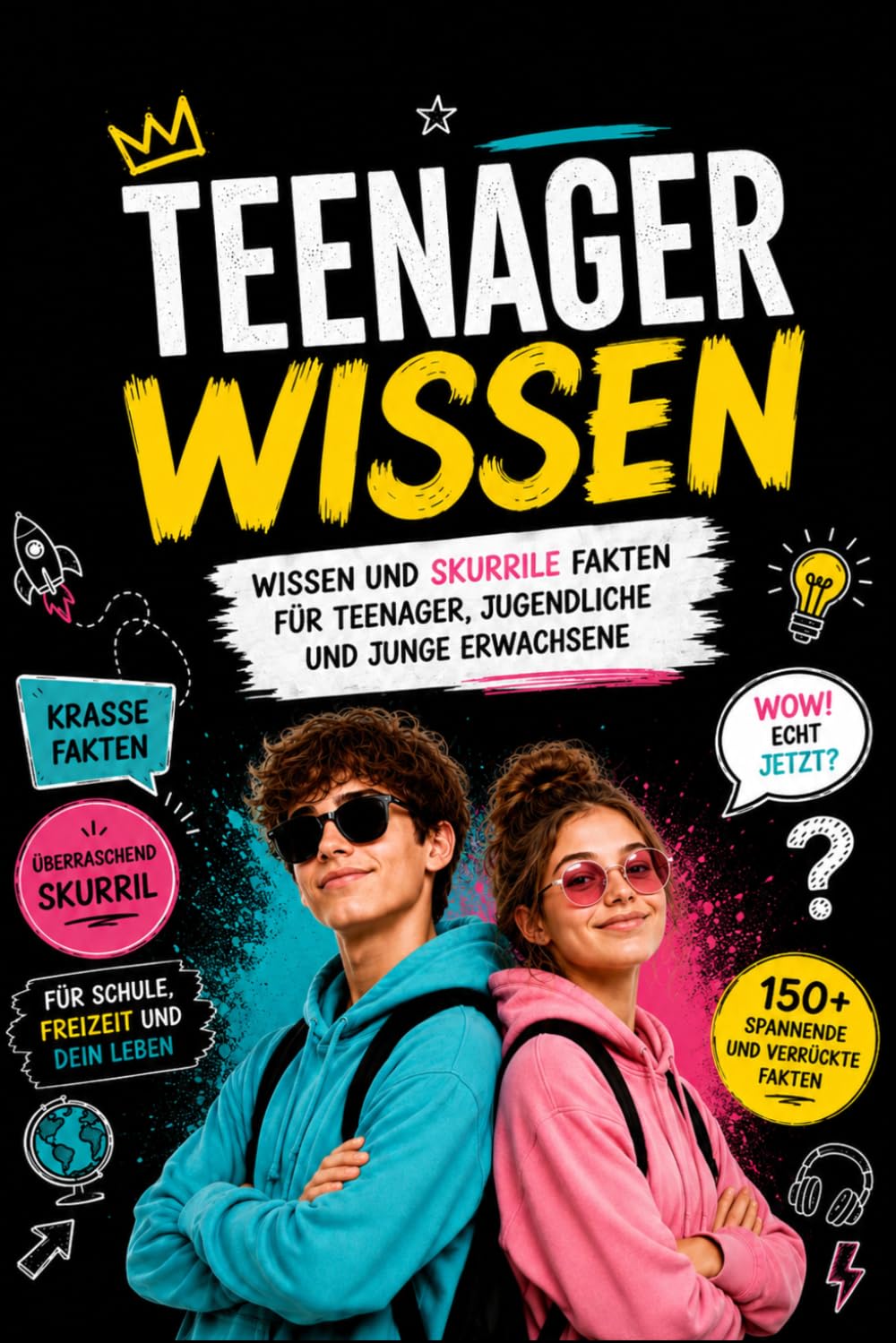 Teenagerwissen - Wissen, skurrile Fakten und Gedanken für Teenager, Jugendliche und junge Erwachsene: Unnützes Wissen, lustige Fakten, Witze und ... Jugendliche, Jungen und Mädchen - Geburtstag