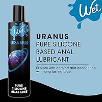 Vista 2 de Wet Uranus Lubricante Anal a Base de Silicona para Hombres, Mujeres y Parejas, Lubricante Sexual Personal Premium de Larga Duración y Resistente al