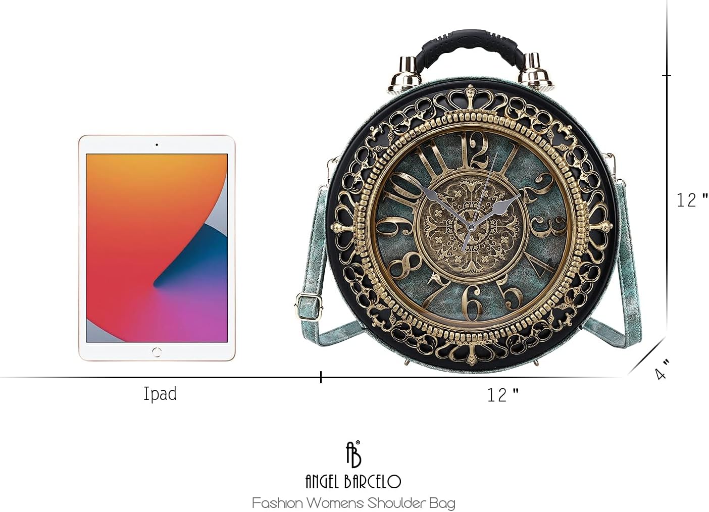 Angel Barcelo Crossbody Purse and Handbags for Women Fashion Ladies Shoulder Bag