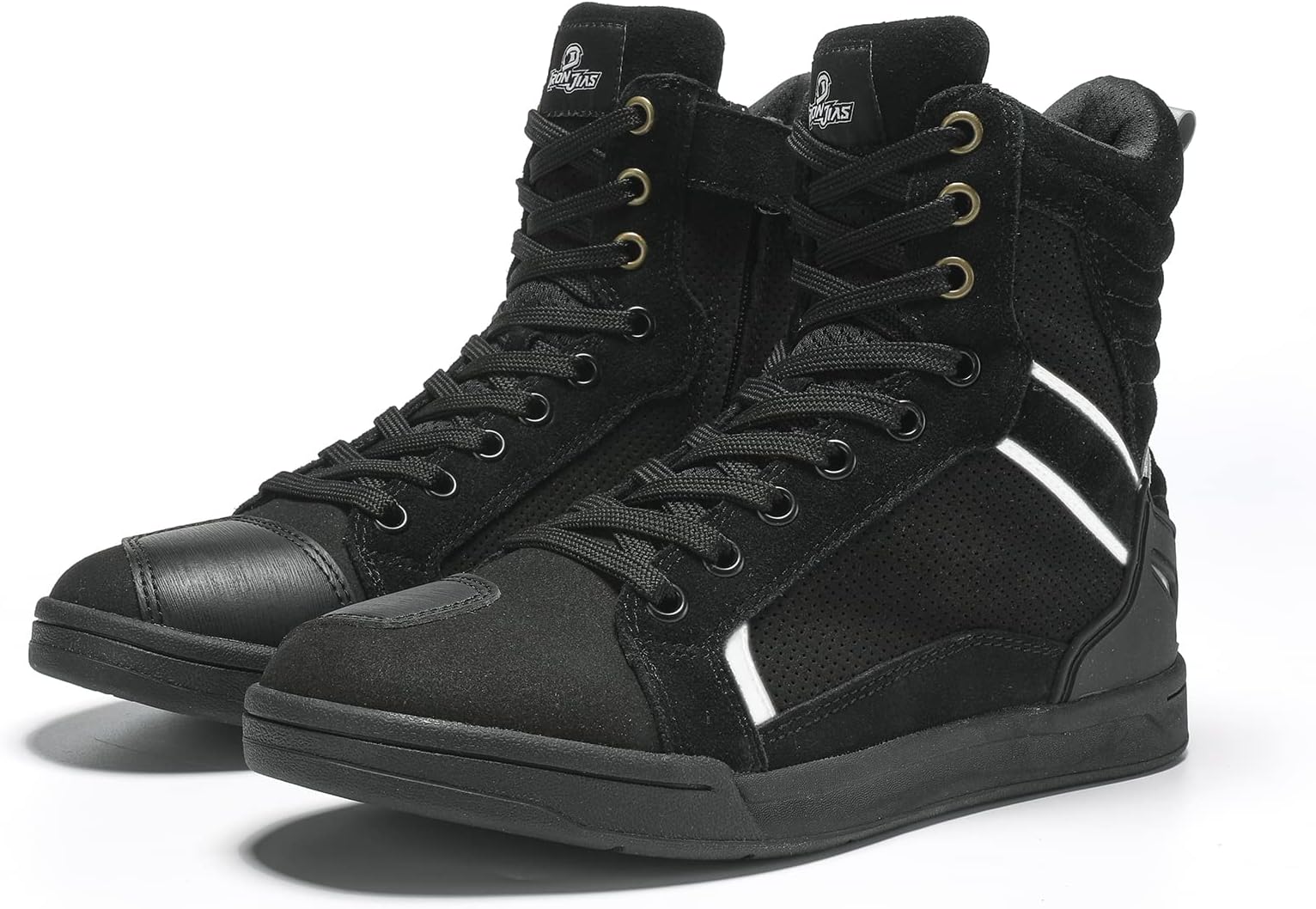 Motorcycle Boots Street Riding Shoes Anti-Slip Outdoor Trekking Hike Work Shoes for Men