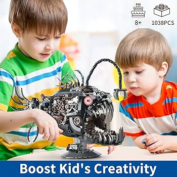 Amazon.com: XITALAXU Mechanical Fish Building Sets,Ocean