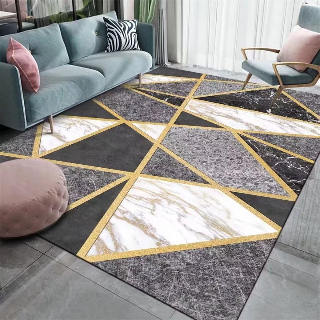 Tapis chambre gamer doux et lavable pour un espace de jeu moderne