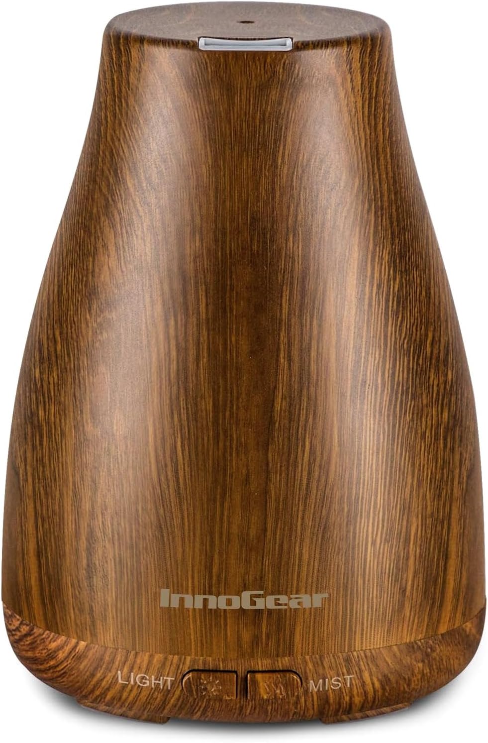 Essential Oil Diffuser, Ultrasonic Diffusers for Home Aromatherapy Humidifier for Bedroom Room 7 Colors LED 2 Mist Mode Auto Off, Bronze