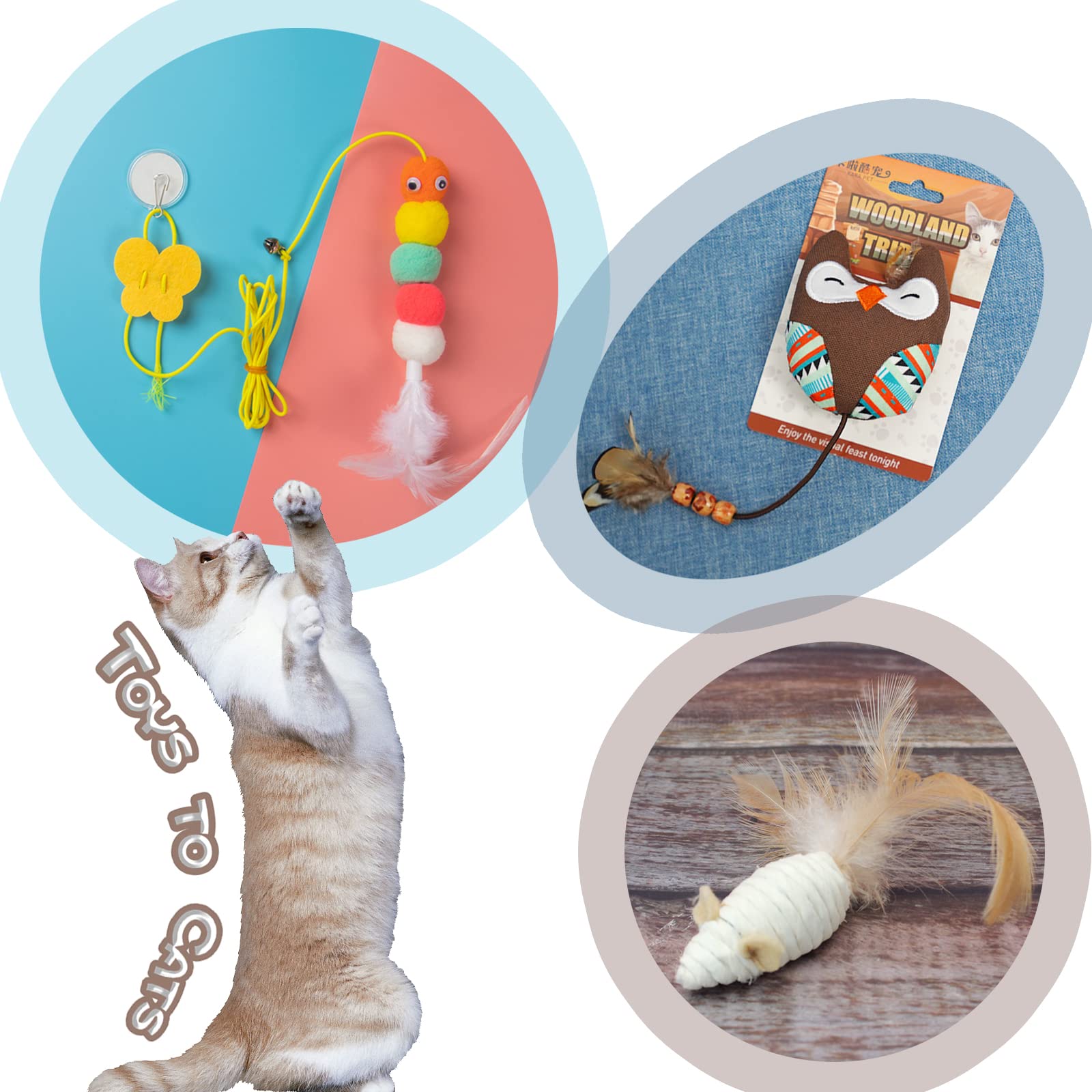 Comedero para Gatos con Dispensador de Agua, Cuenco de Media Luna Elevado, Antideslizante, Gran Capacidad, Combinación de Valor (Gris Plus)